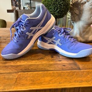 ASICS Women's Blue/Purple Court Shoes